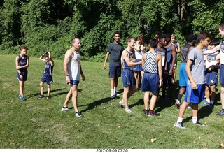 Cheltenham Cross Country CHS-XC - Curtis Arboretum - pre-race