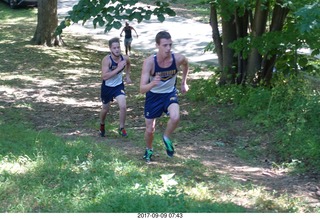 Cheltenham Cross Country CHS-XC - Curtis Arboretum - two mile - hill