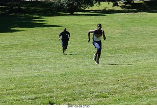 Cheltenham Cross Country CHS-XC - Curtis Arboretum - finish - Ryan and Seth