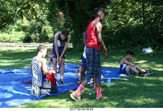 Cheltenham Cross Country CHS-XC - Curtis Arboretum - after the race