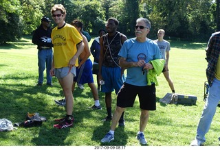 Cheltenham Cross Country CHS-XC - Curtis Arboretum - after the race - Adam Alper, Marty Kiebert