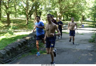 Cheltenham Cross Country CHS-XC - Curtis Arboretum - varsity cooldown