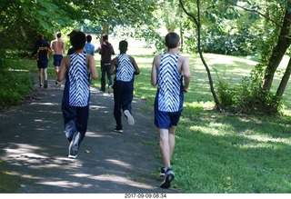 Cheltenham Cross Country CHS-XC - Curtis Arboretum - varsity cooldown