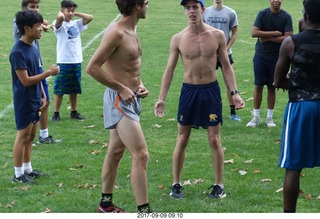 Cheltenham Cross Country CHS-XC - high school hockey field - ultimate frisbee - Adam Alper, Liam