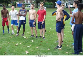 Cheltenham Cross Country CHS-XC - Curtis Arboretum - varsity cooldown