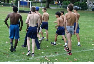 Cheltenham Cross Country CHS-XC - high school hockey field - ultimate frisbee - Adam Alper, Liam
