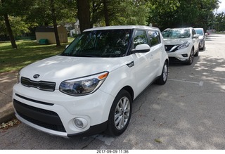CHS food party - white large cars
