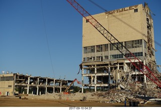 Northeast Philadelphia - Roosevelt Boulevard - old Nabisco / Kraft factory being torn down