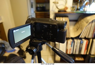 my Sony 580 camera on my wing