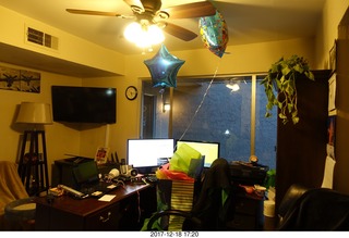 Brenda birthday party from outside