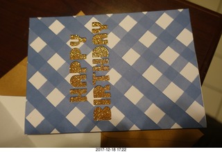 Happy Birthday stuff from Elba