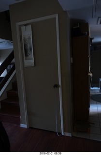 my downstairs closet from the outside