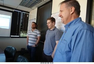 Clear Demand birthday - Richard, Nathan, Gary