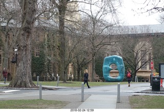 Princeton Alumni Day - Moore '78 sculpture