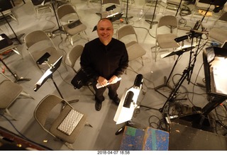 Philadelphia - Merriam Theater - Pennsylvania Ballet orchestra - Luigi Mazzocchi, concertmaster