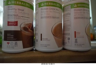Herbalife containers