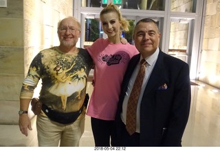 Adam selfie in ballet shirt