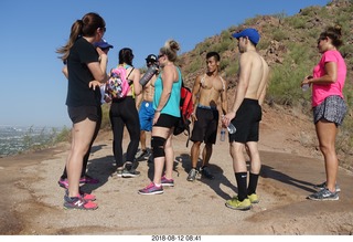 NH2T hike - Camelback Cholla - Kelin, Vince, Ricky Bobby, Zee, Heather K