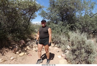 Las Vegas - Red Rock Canyon - thirteen mile drive - Pine Creek Canyon hike + Adam