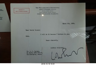 Philadelphia Kimmel Center - Stokowski and Barnes exhibit