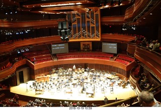 Verizon Hall State with empty chairs