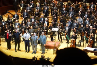 Philadelphia Orchestra and actors