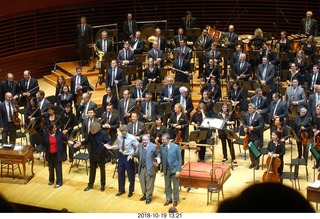 Philadelphia Orchestra and actors