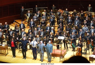 Philadelphia Orchestra and actors