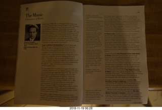 Philadelphia Orchestra program