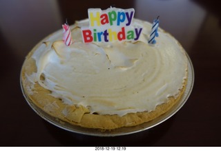 Happy  Birthday lemon meringue pie