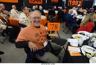 Princeton Alumni Day - Adam and '78 sign
