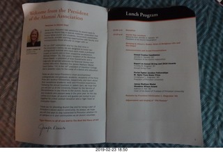 Princeton Alumni Day - skeleton tigers