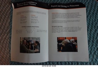 Princeton Alumni Day - program