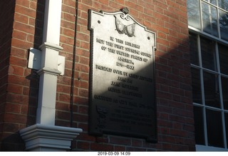 Philadelphia Independence Hall sign