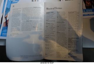 Philadelphia Orchestra program