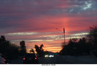 Bryce Canyon vista view at sunset