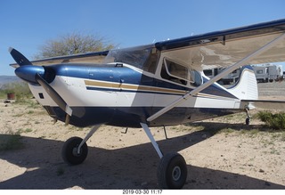 Alamo Lake - airplane