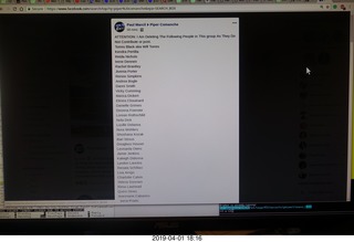 pictures being scanned