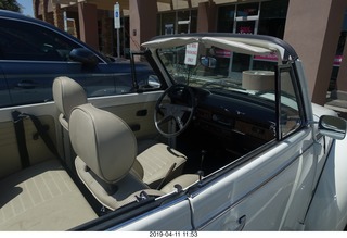 my VW Golf car key with the secret number