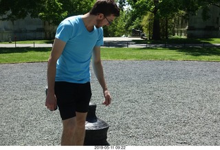Princeton towpath near Lake Carnegie + duck