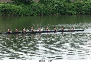Philadelphia - river walk - rowers