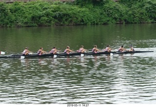 Philadelphia - river walk - rowers