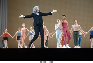 Philadelphia - Academy of Music - Pennsylvania Ballet - curtain call + Beatrice Jona Affron conductor