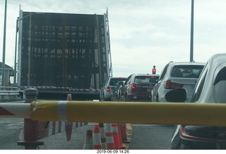 Margate - draw bridge raised