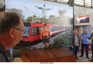 16 a0e. - Rio de Janeiro tour - Corcovado Mountain - Jesus Christ the Redeemer statue * + Adam