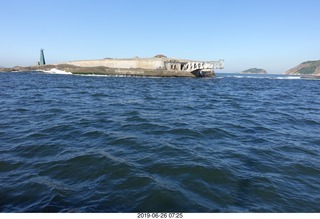 143 a0e. Rio de Janeiro - Gaunabara Bay boat ride tour