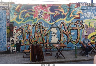 312 a0e. Rio de Janeiro - city tour Lapa Steps (Selar�n's Staircase)