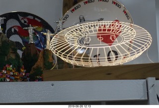 316 a0e. Rio de Janeiro - city tour Lapa Steps (Selar�n's Staircase) - souvenir shop