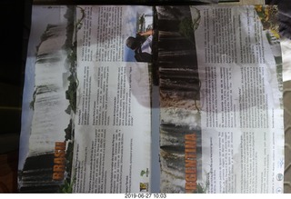 51 a0e. Iguazu Falls - sign