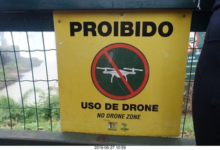 99 a0e. Iguazu Falls - sign
